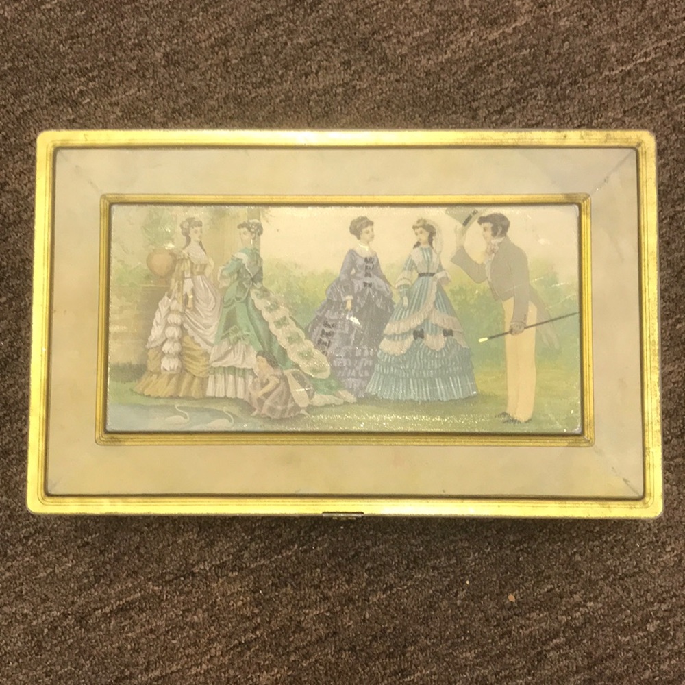 Antique (early 1900’s) Federal Bake Shops‎ brand Biscuit Tin RARE!